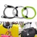 GOOTRADES 3 Pack Outdoor Travel Security Loop Cable Lock Lightweight Tiny U-Lock (2mm 40 Inch Long) - B077MZ629K
